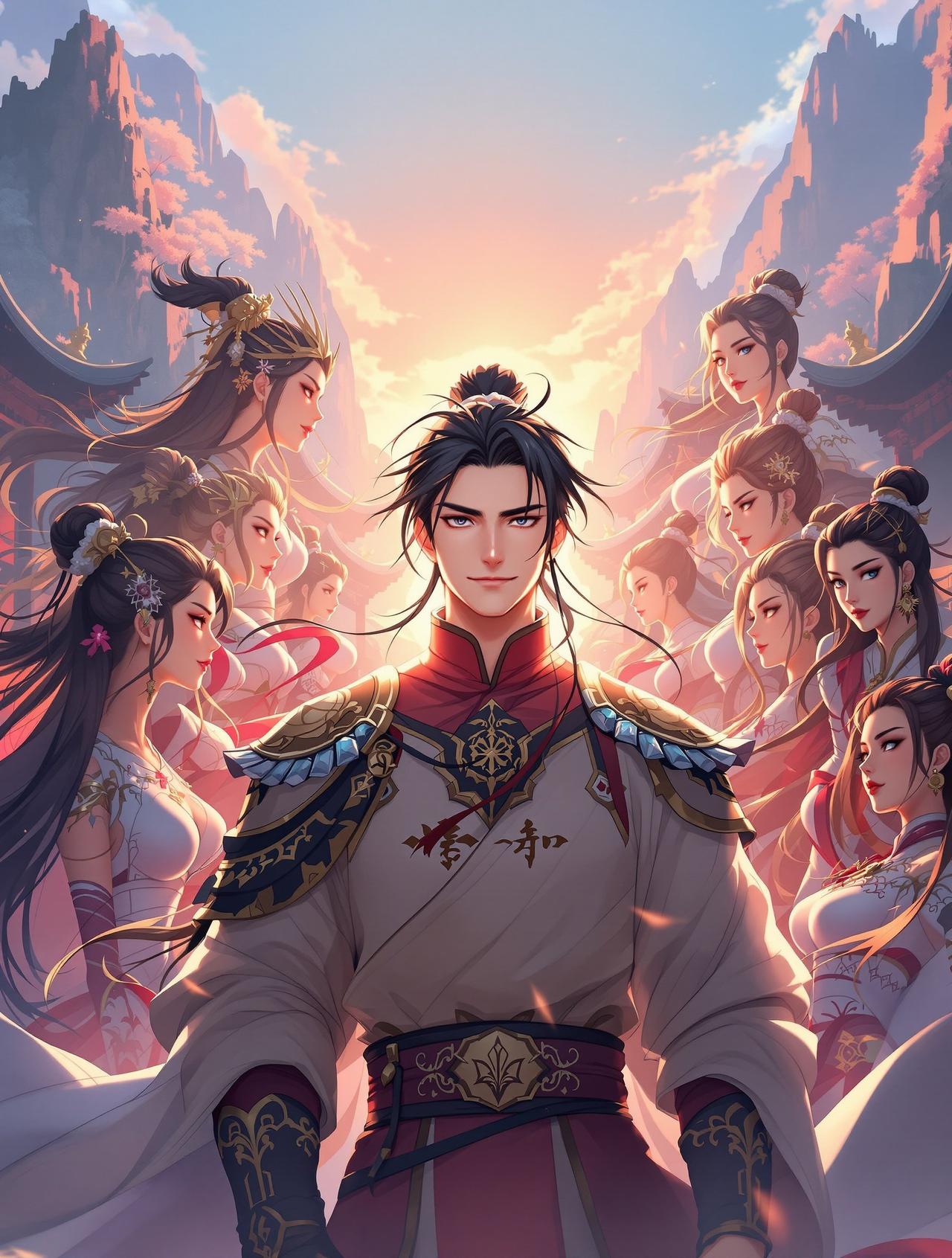 我的七个绝色师姐 - 南瓜短剧热门动漫短剧封面